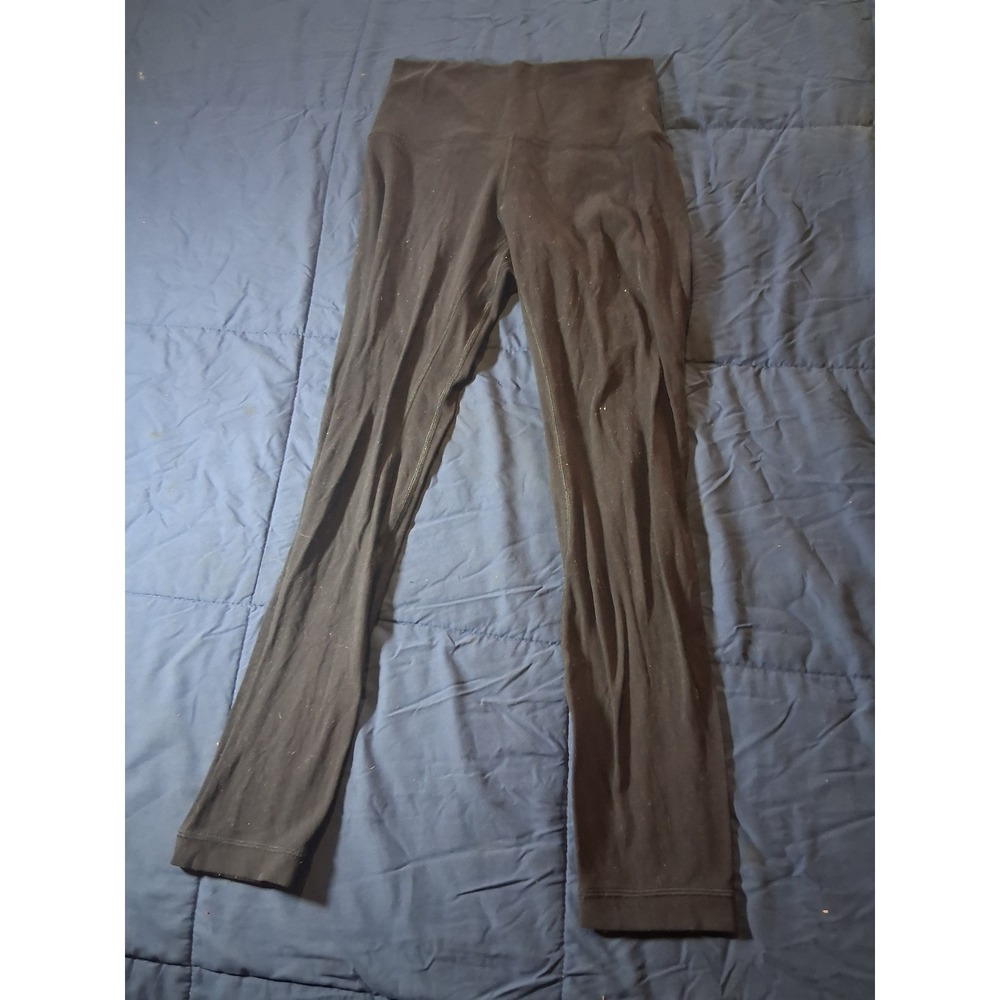 Lululemon Align High-Rise Leggings Black Size 6 25 Inch Inseam Yoga Pants‎